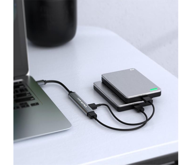 Qoltec USB-C 3x USB 2.0, 1x USB 3.0 - 1213289 - zdjęcie 10